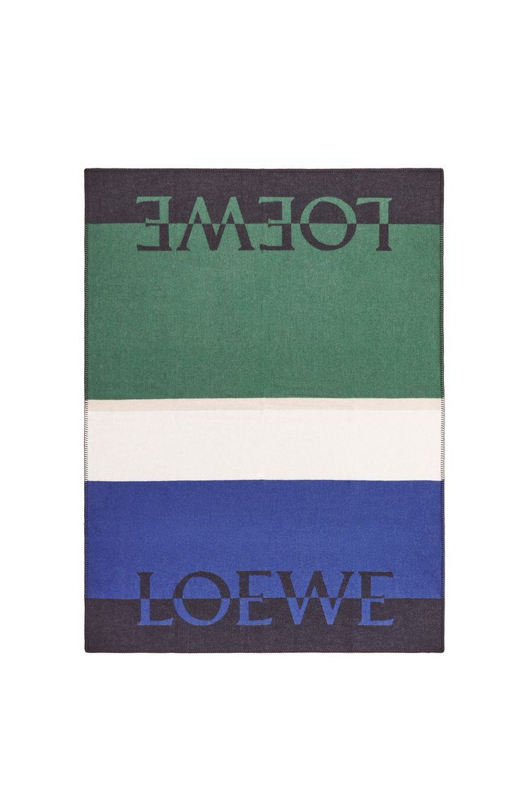 LOEWE blanket in wool and cashmere