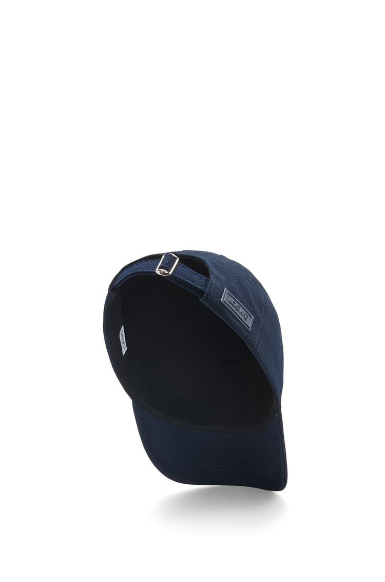 Patch cap in canvas