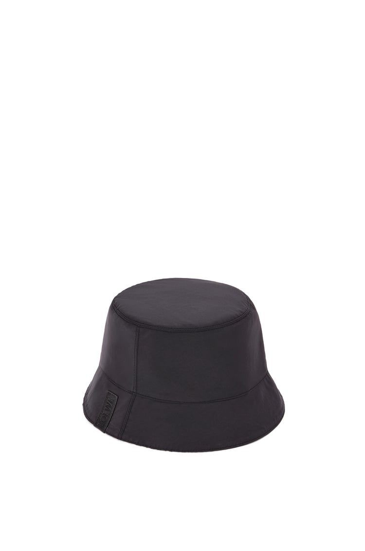 Reversible bucket hat in Anagram jacquard and nylon