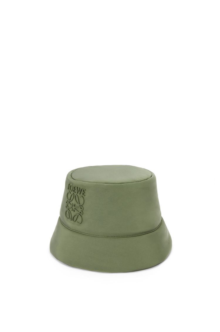 Puffer bucket hat in nylon