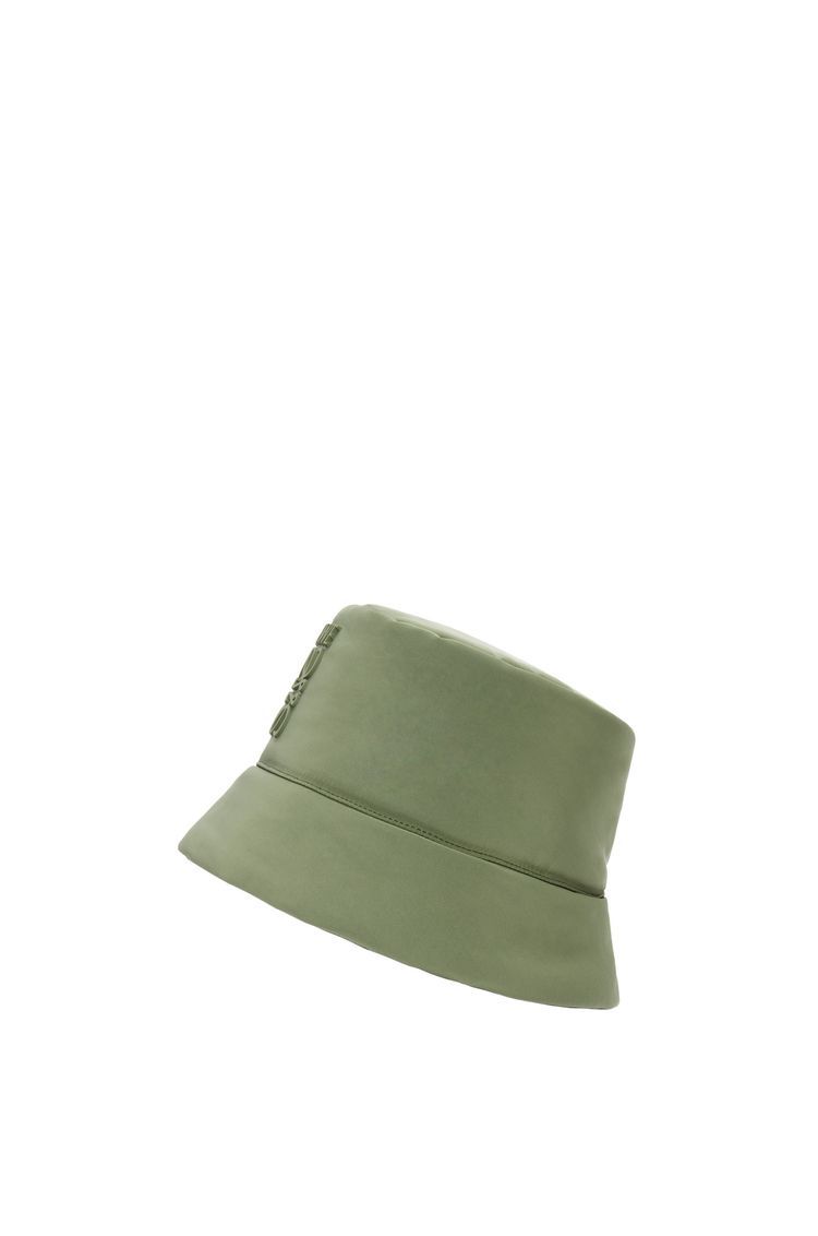 Puffer bucket hat in nylon