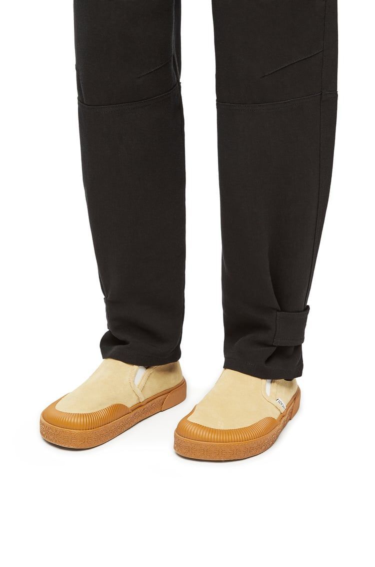 Terra Vulca slip-on sneaker in suede