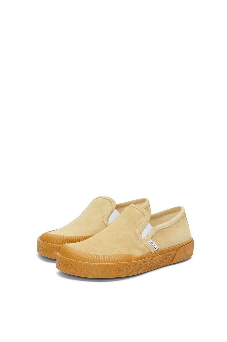 Terra Vulca slip-on sneaker in suede