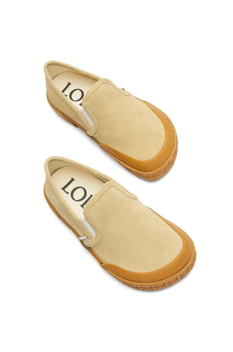 Terra Vulca slip-on sneaker in suede
