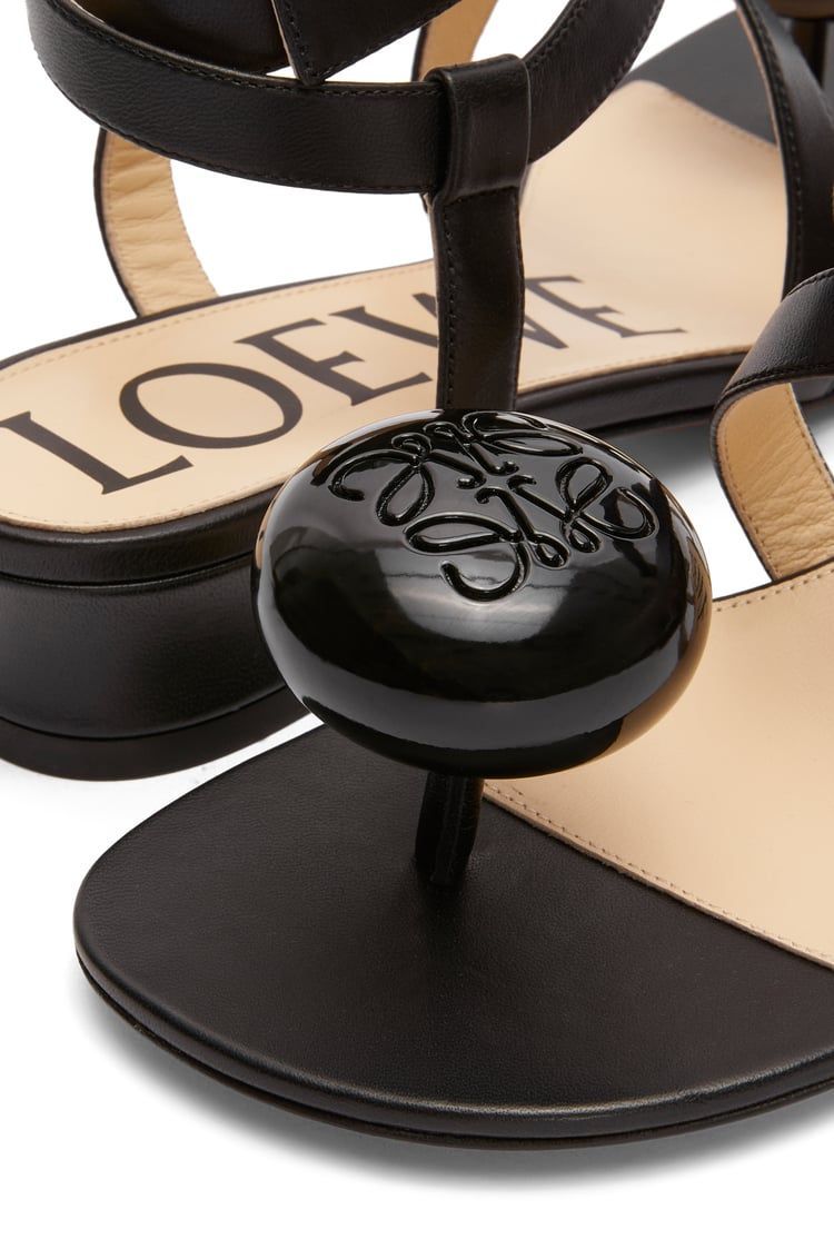 Calle Pebble sandal in lambskin