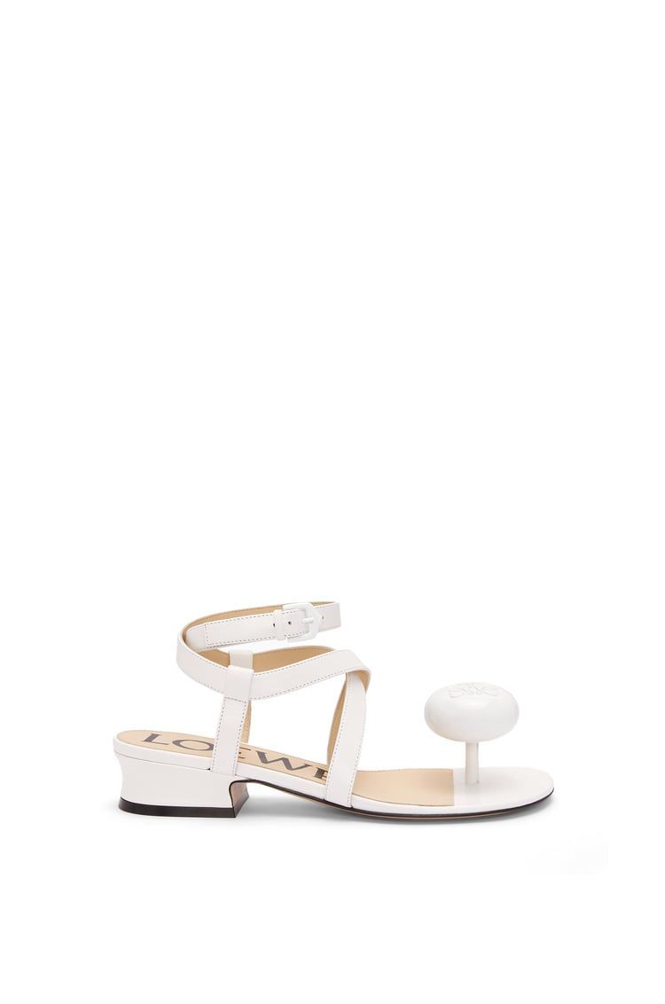 Calle Pebble sandal in lambskin