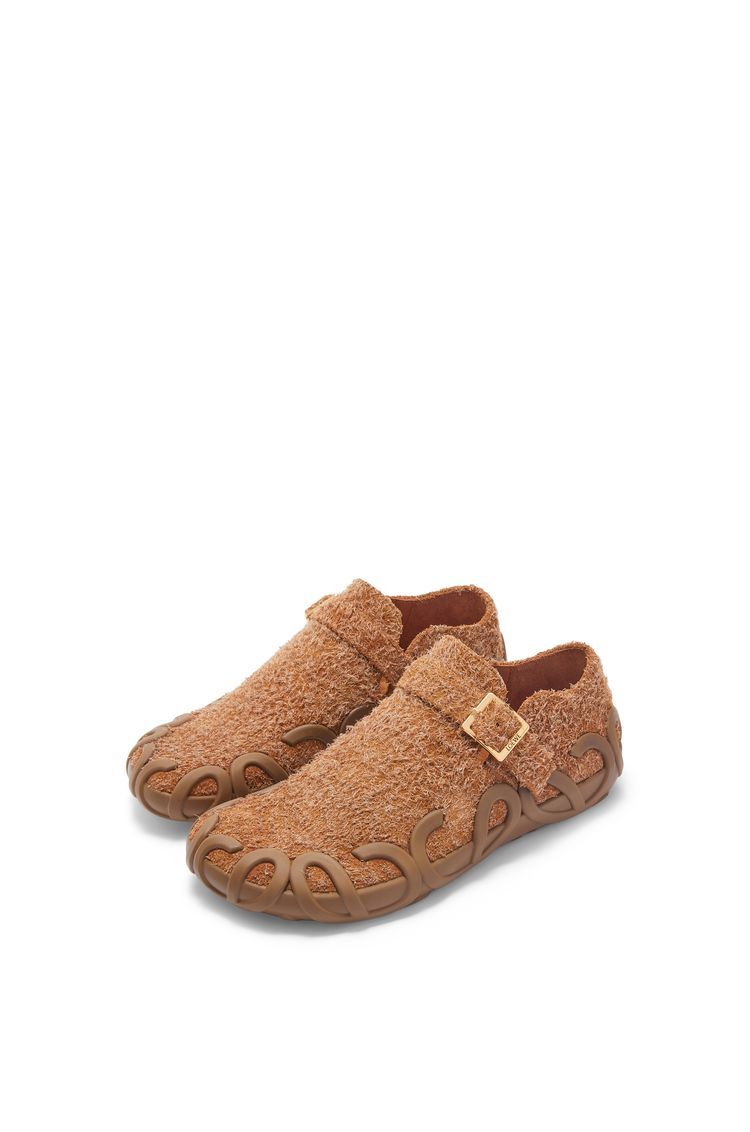 Rise loafer in brushed suede
