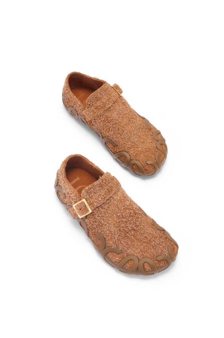 Rise loafer in brushed suede