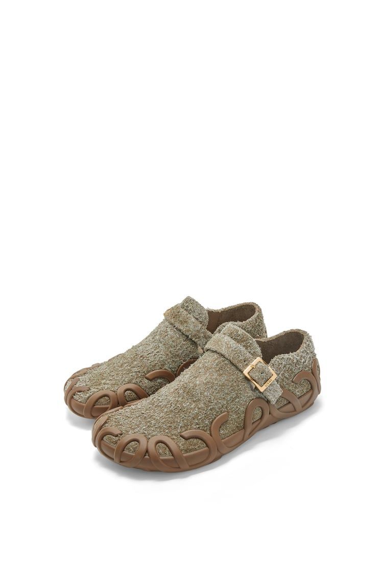 Rise loafer in brushed suede