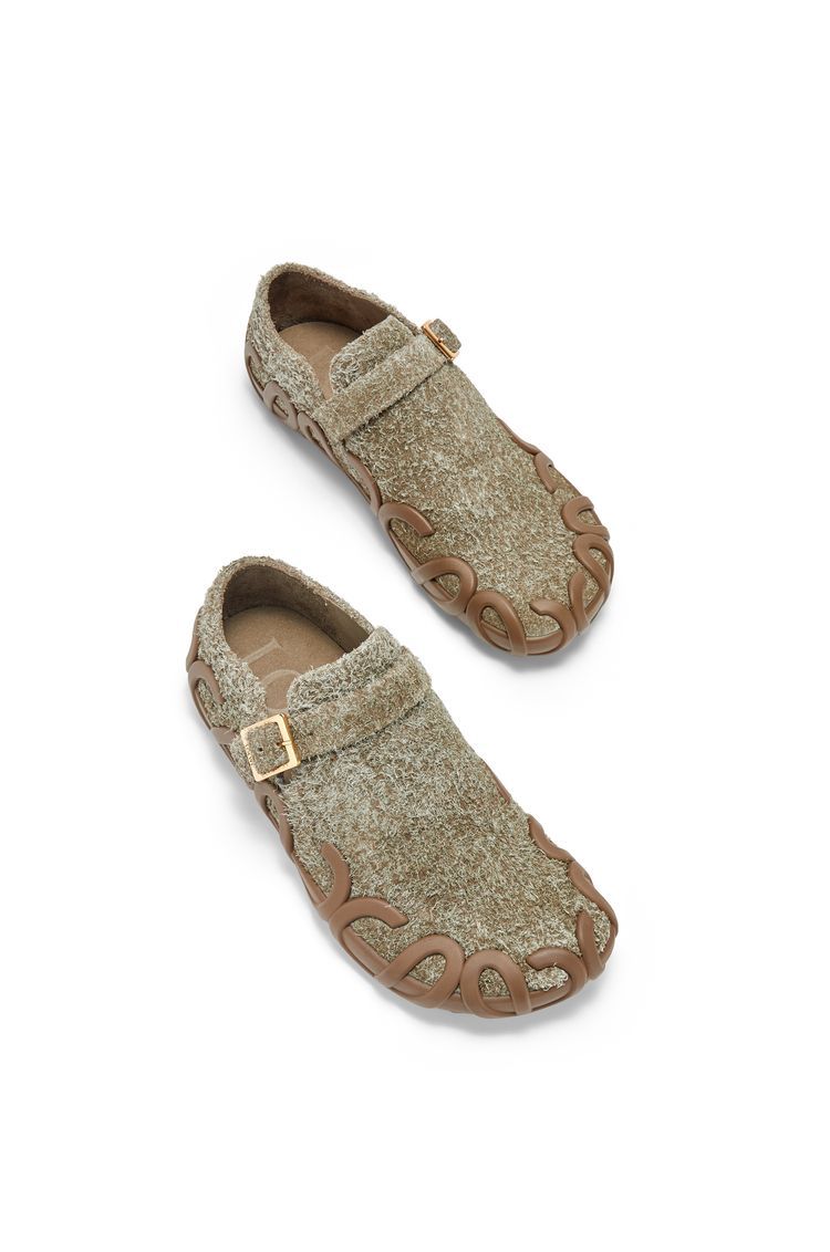 Rise loafer in brushed suede