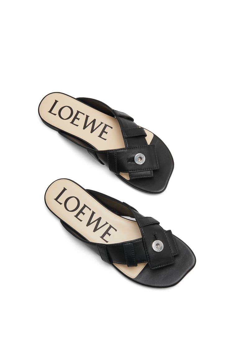 Toy Panta toe post sandal in lambskin