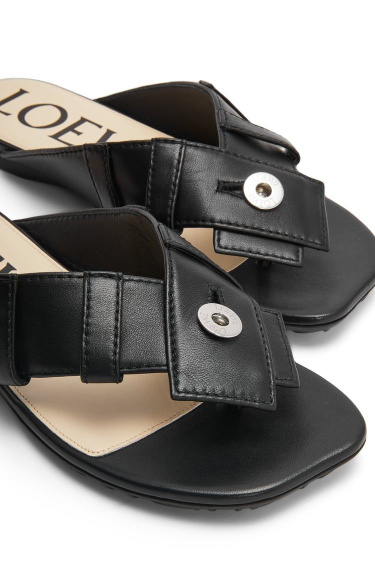 Toy Panta toe post sandal in lambskin