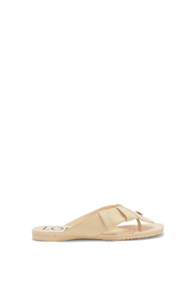 Toy Panta toe post sandal in lambskin