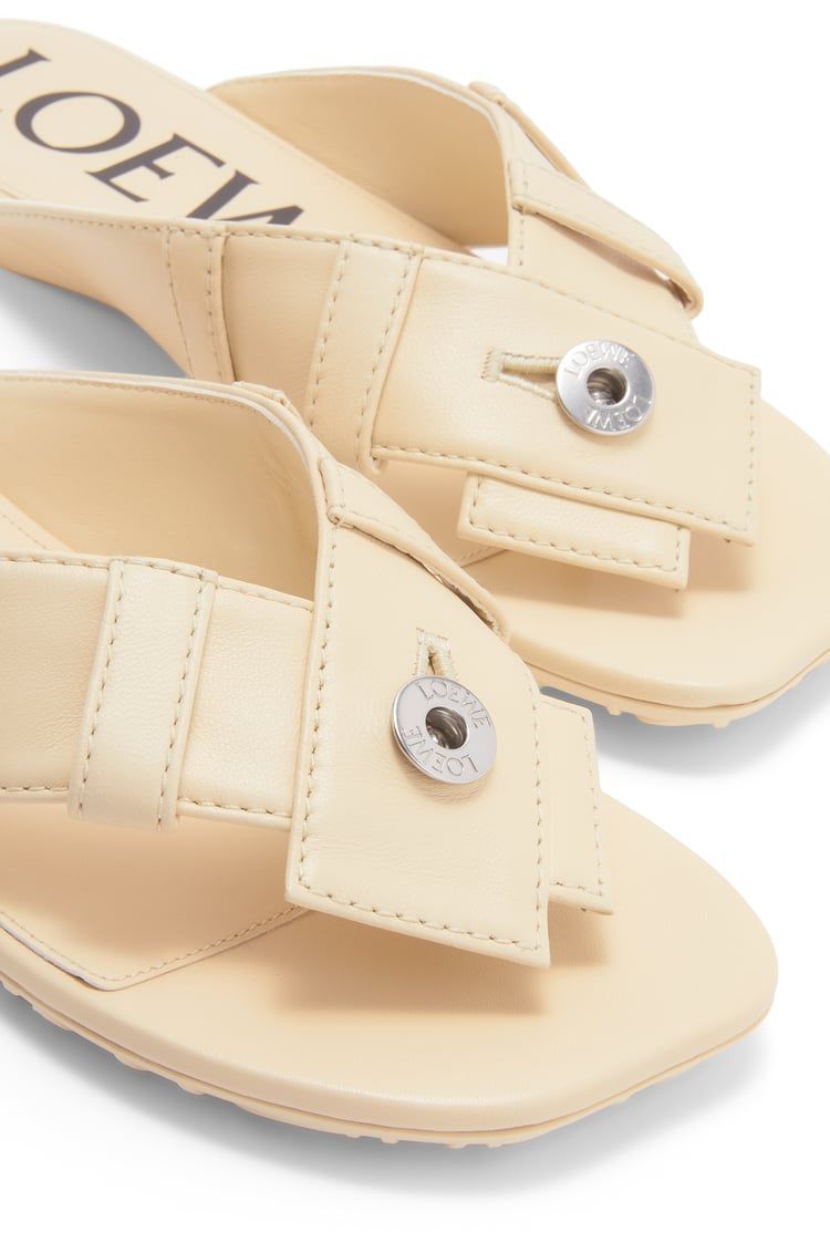 Toy Panta toe post sandal in lambskin
