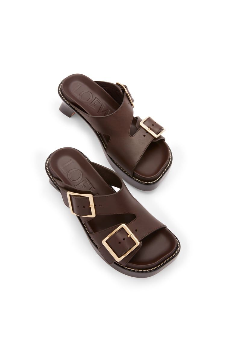 Ease heel slide in vegetal calf