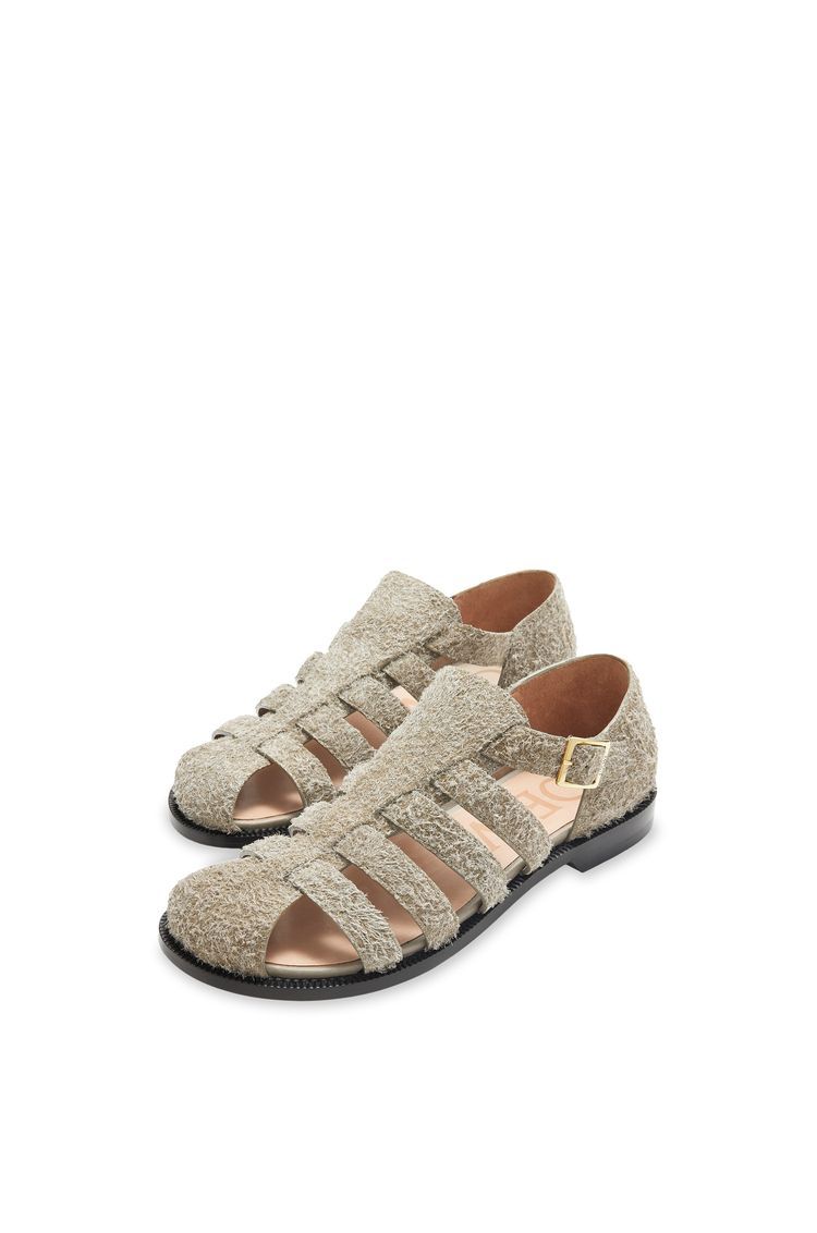 Campo sandal in brushed suede
