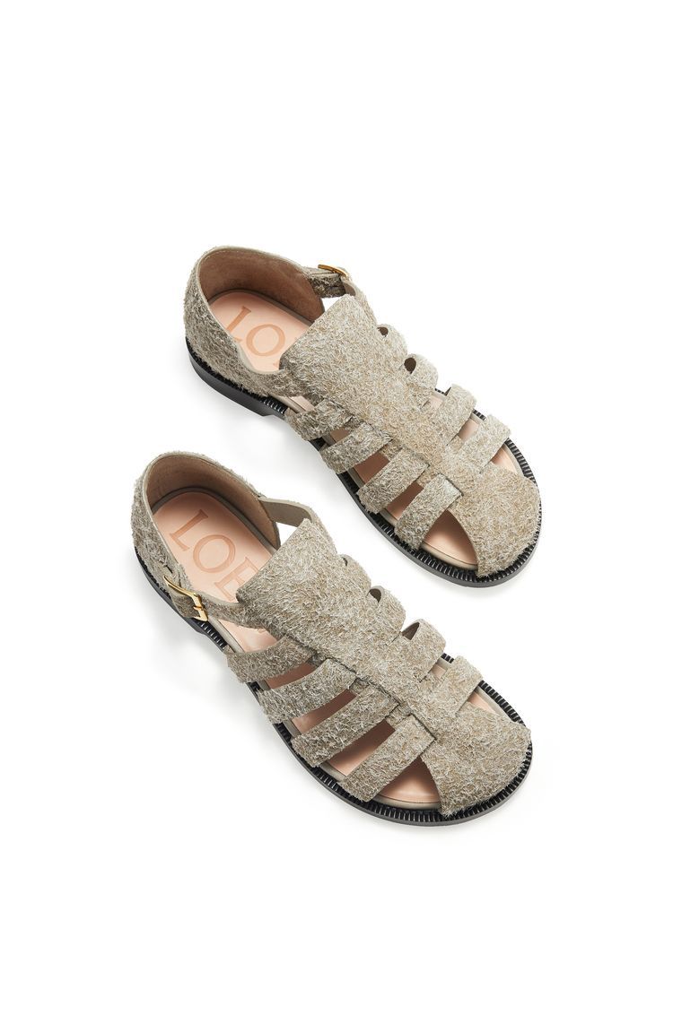 Campo sandal in brushed suede