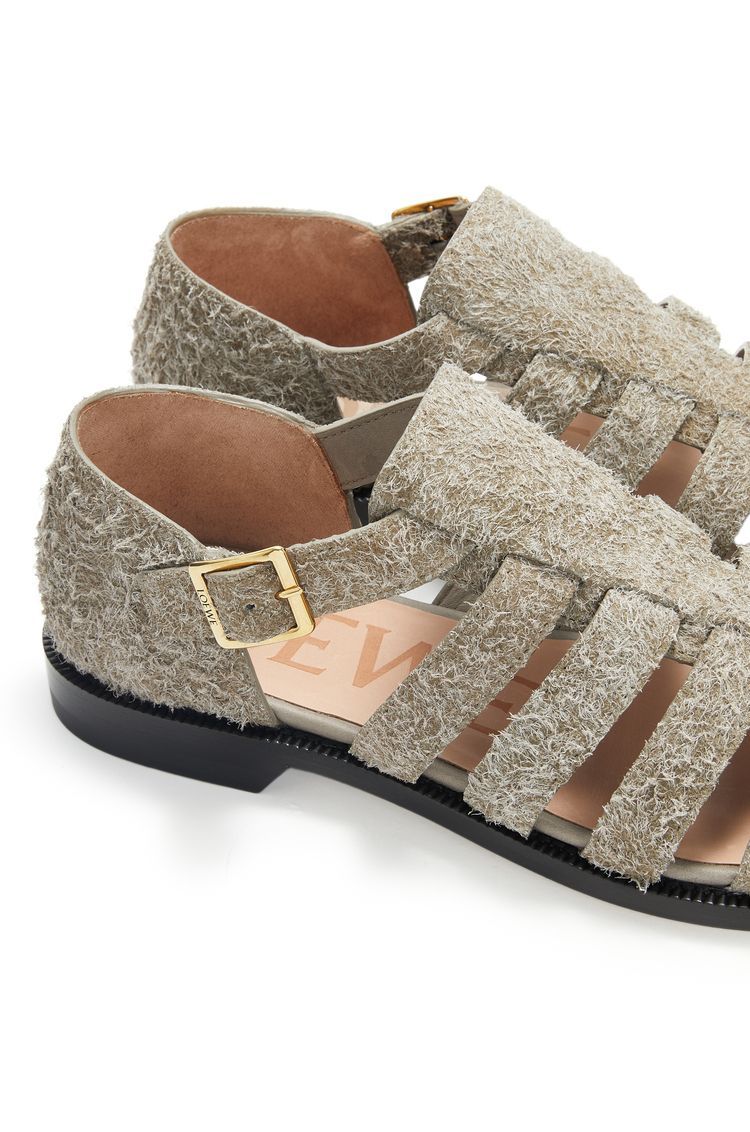 Campo sandal in brushed suede