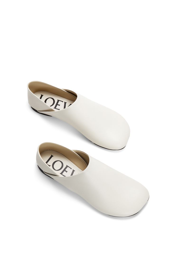 Toy slipper in goatskin