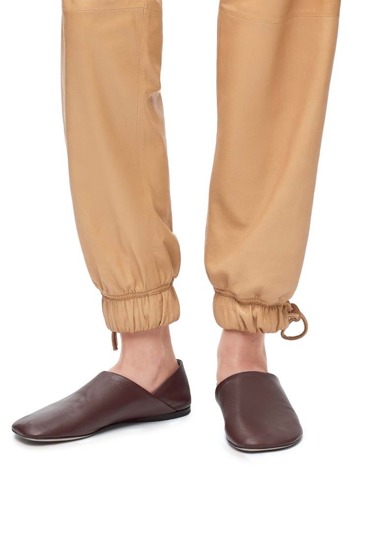 Toy slipper in goatskin