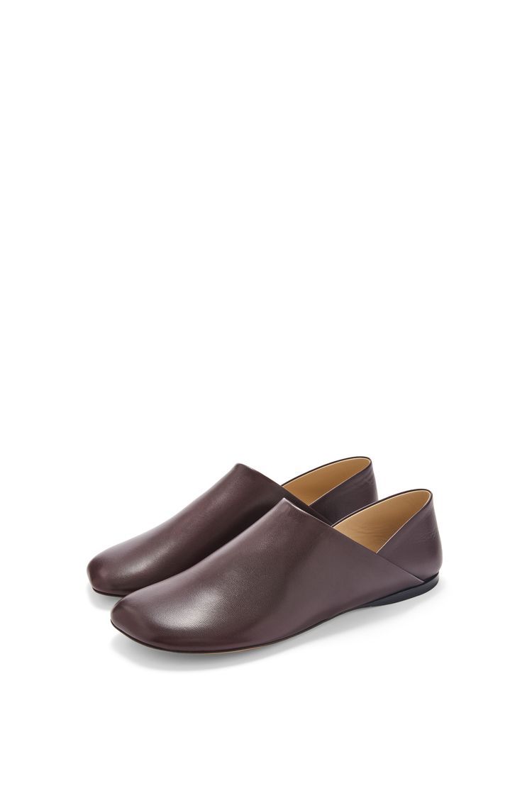 Toy slipper in goatskin