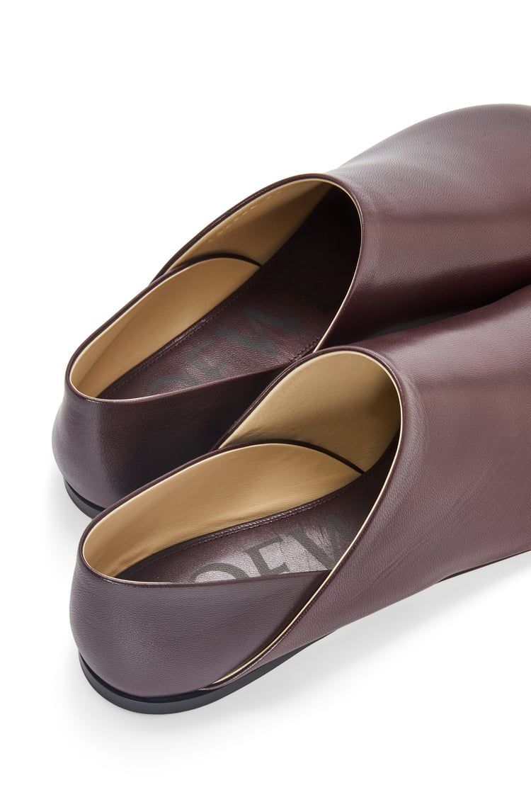 Toy slipper in goatskin