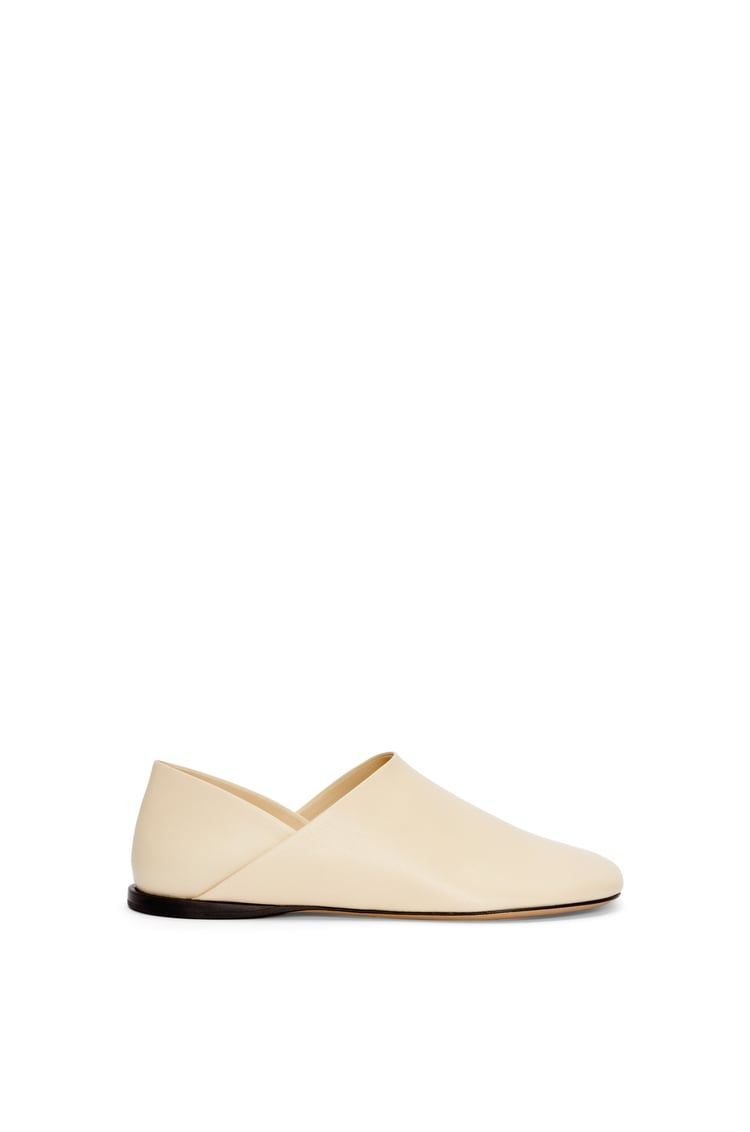 Toy slipper in goatskin