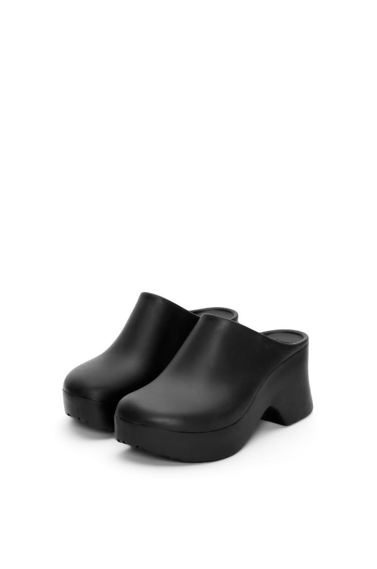 Foam clog in light foam rubber
