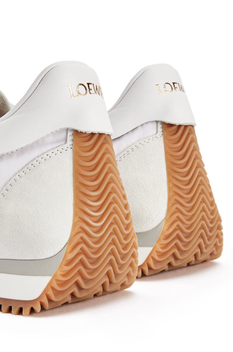 Flow Runner in nylon and suede