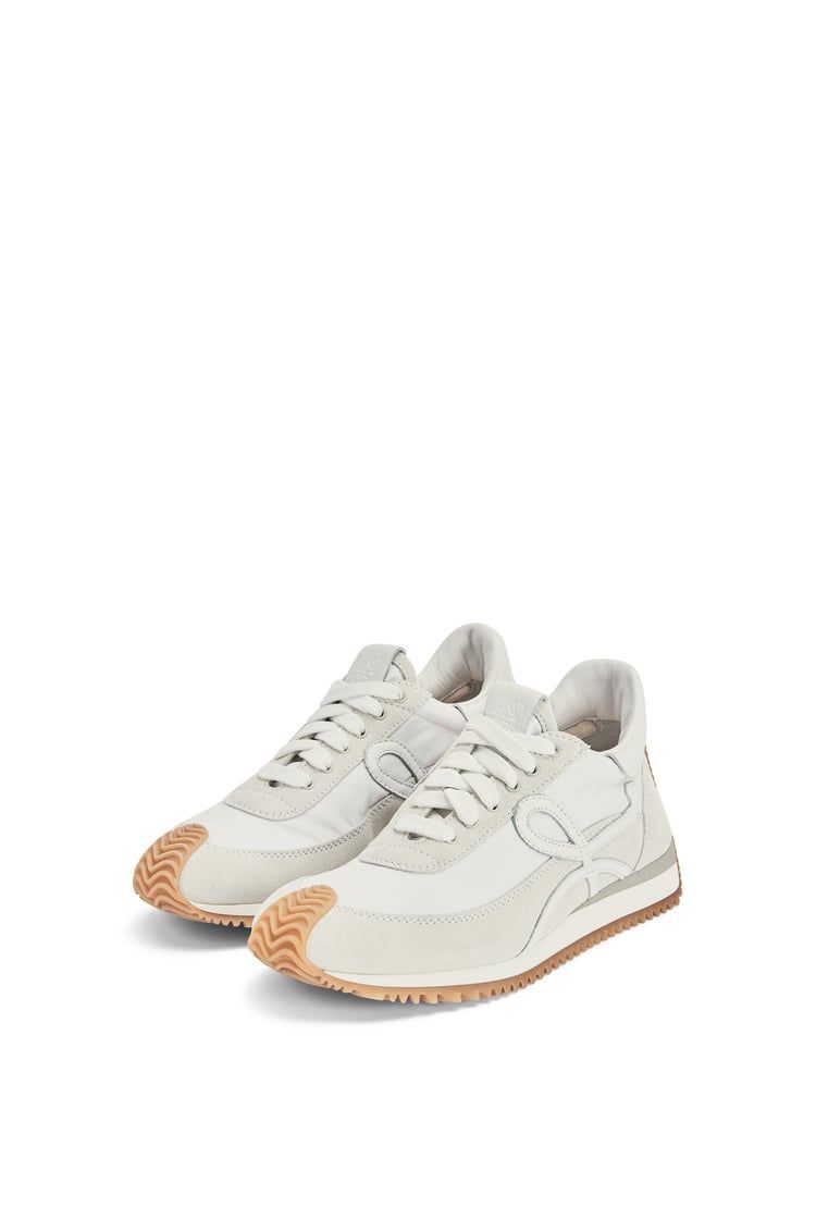 Flow Runner in nylon and suede