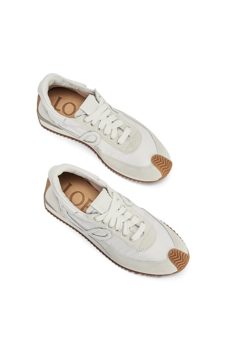 Flow Runner in nylon and suede