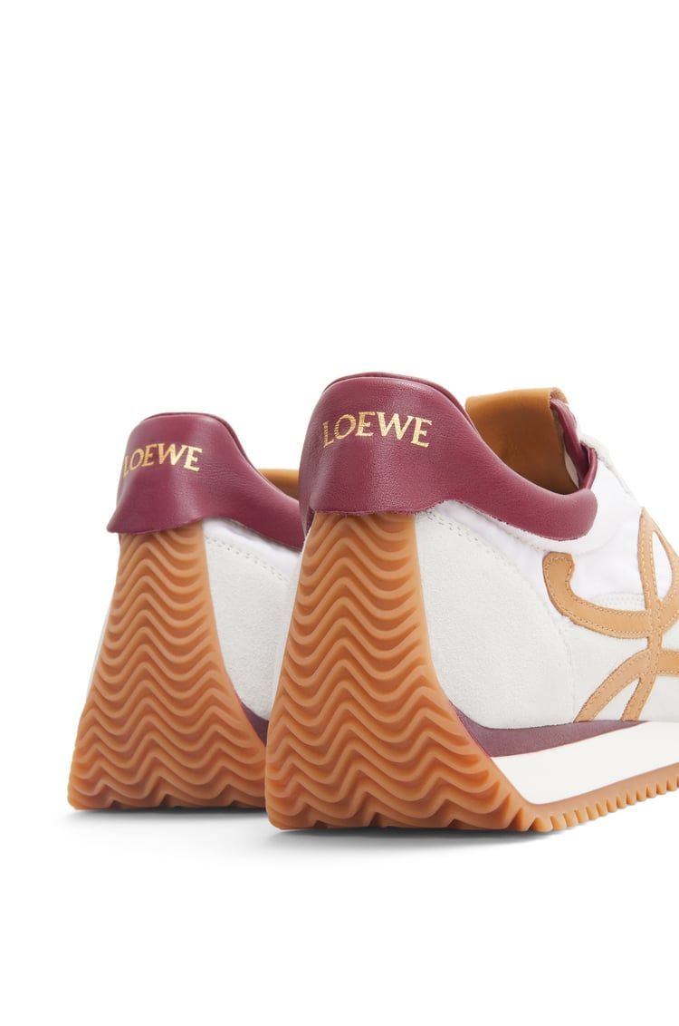 Flow Runner in mix nylon and suede