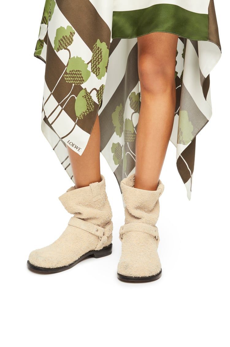 Campo Biker boot in brushed suede
