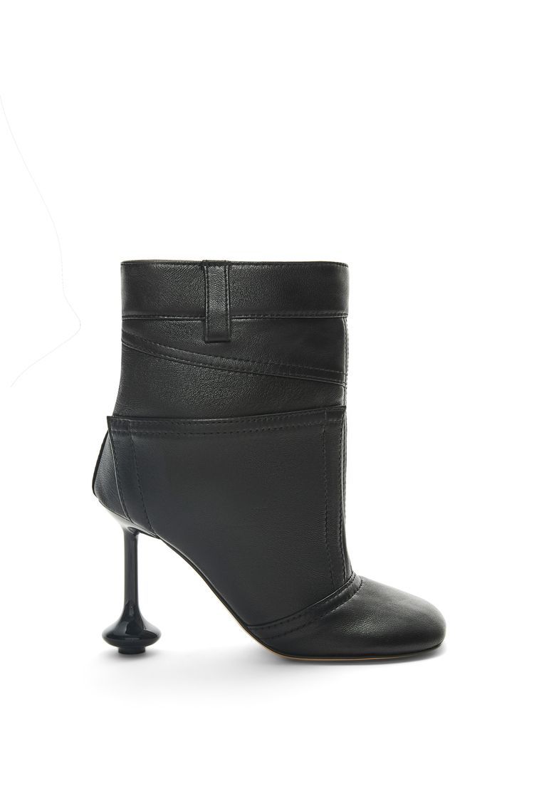 Toy ankle bootie in nappa lambskin