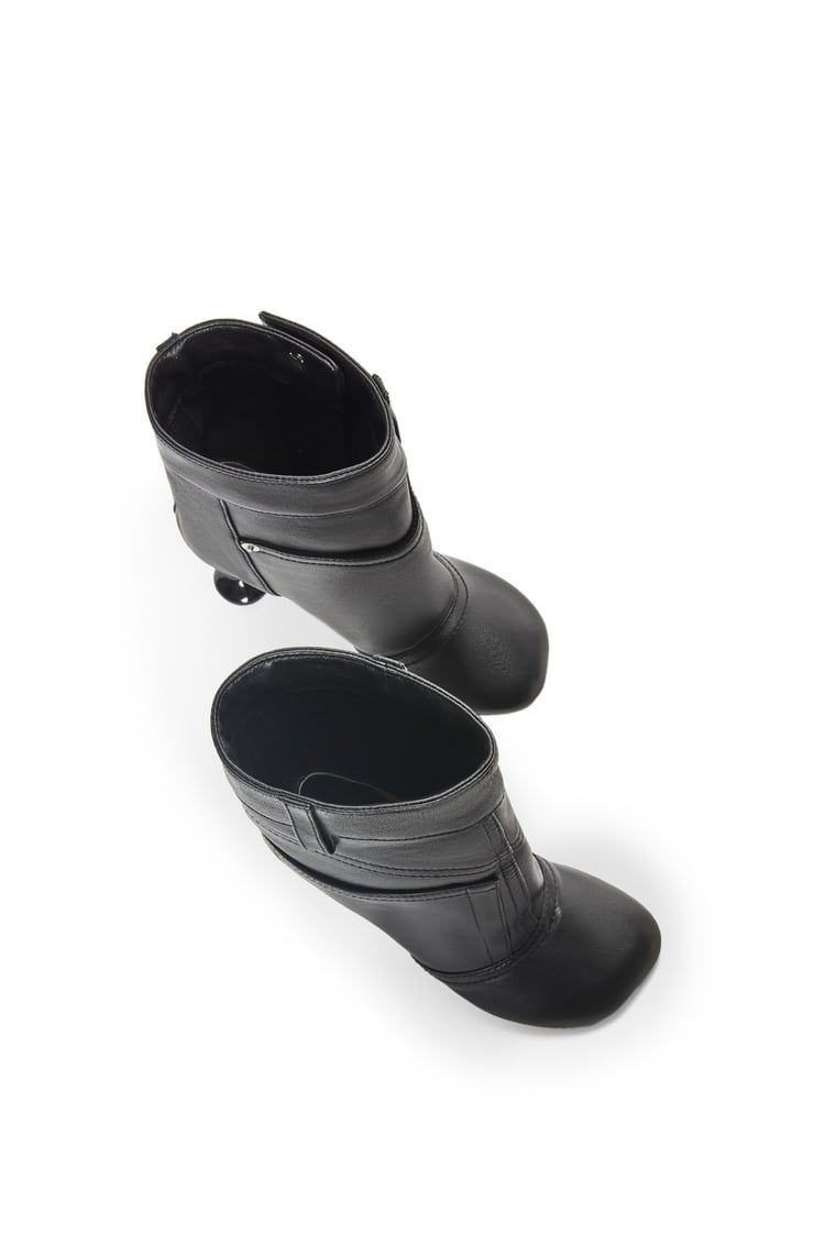 Toy ankle bootie in nappa lambskin