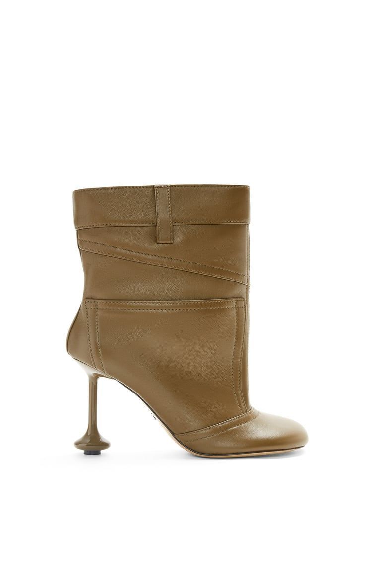 Toy ankle bootie in nappa lambskin