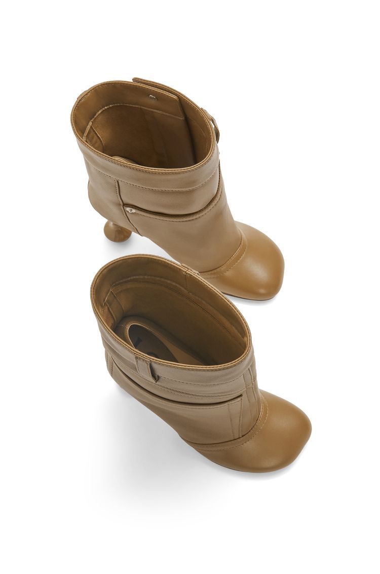 Toy ankle bootie in nappa lambskin