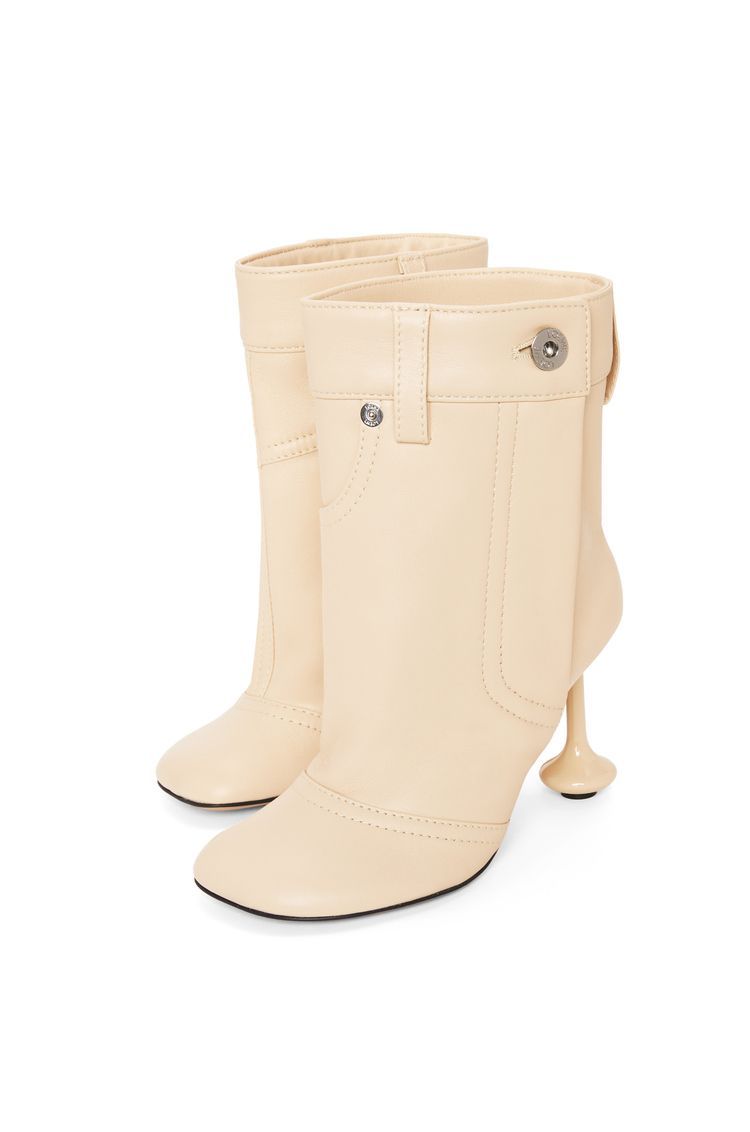 Toy ankle bootie in nappa lambskin