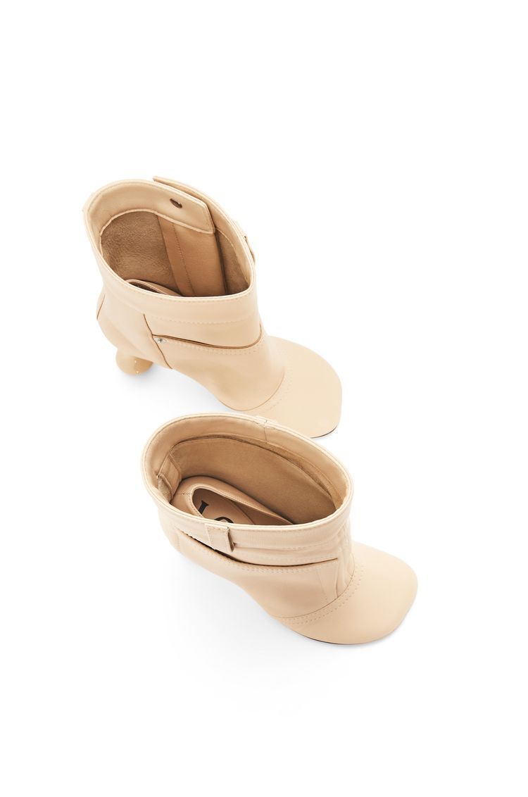 Toy ankle bootie in nappa lambskin