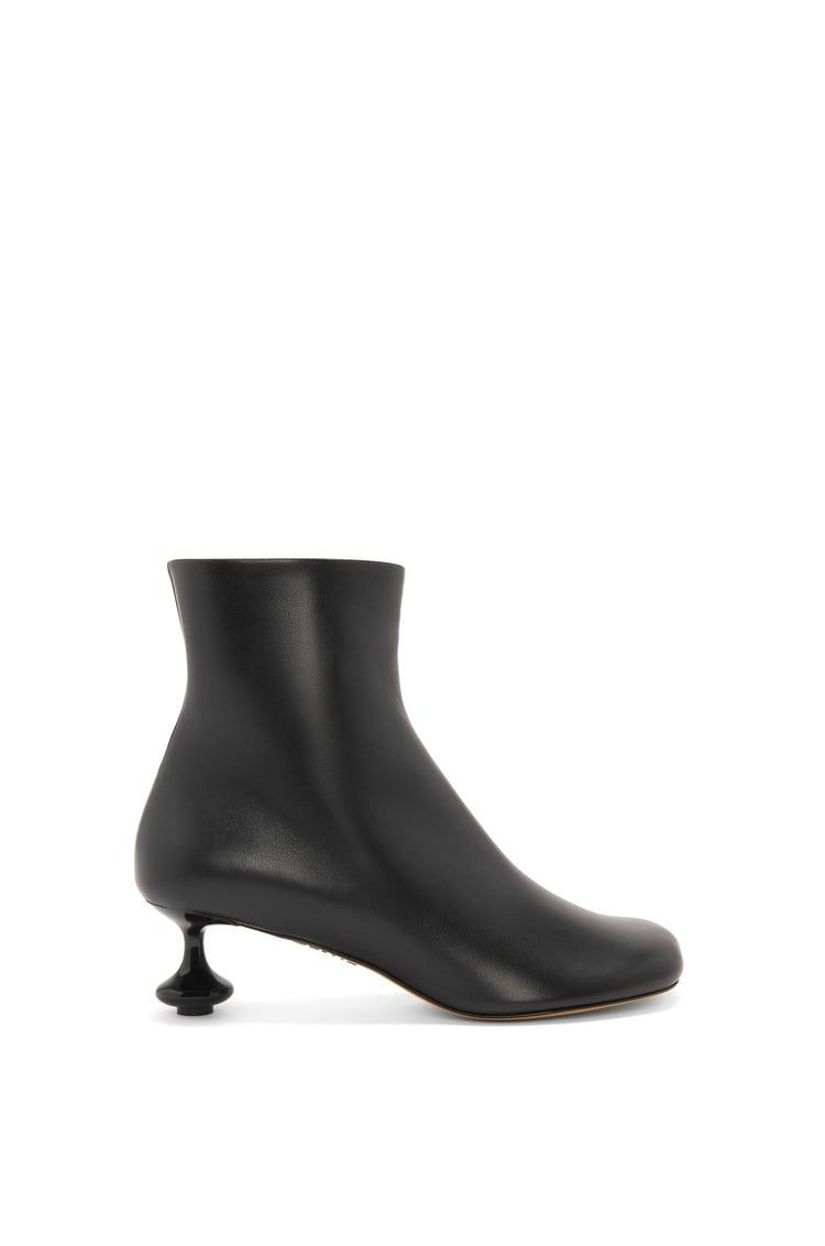 Toy ankle bootie in nappa lambskin