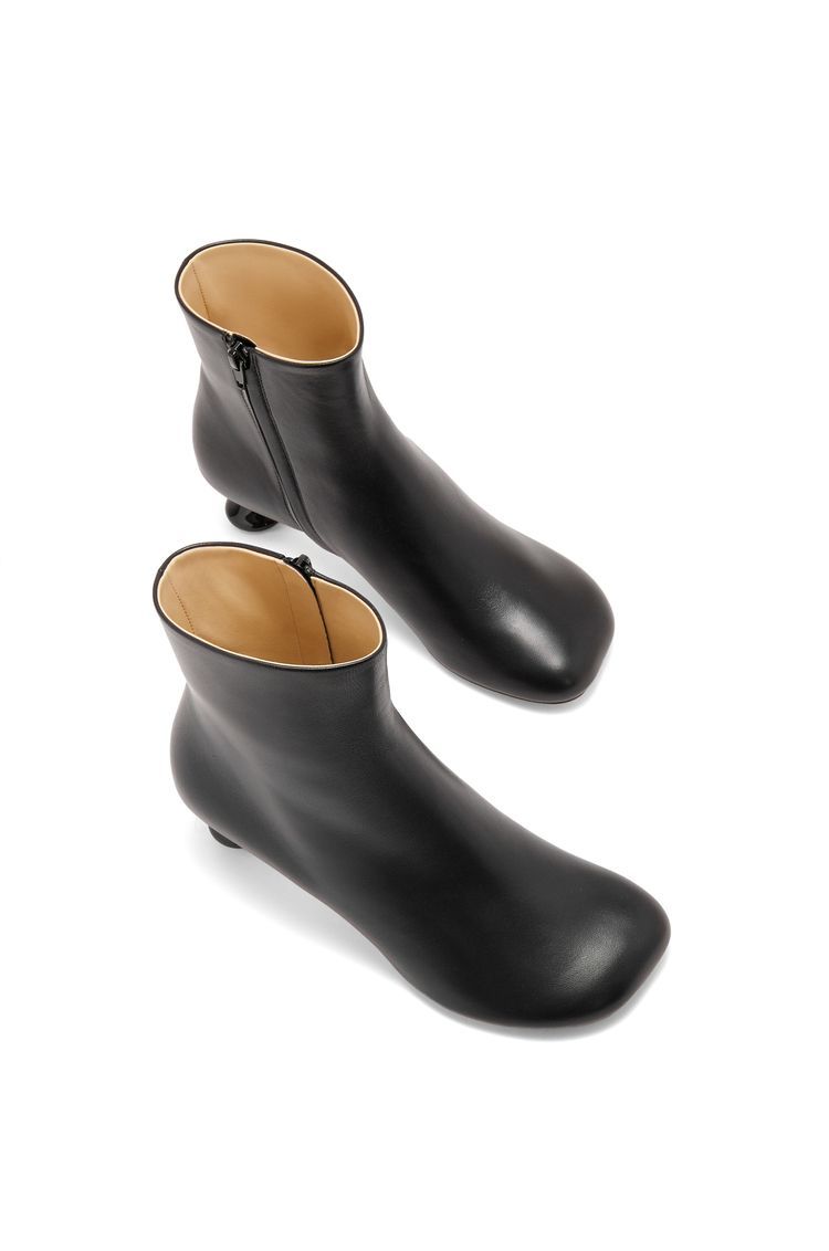 Toy ankle bootie in nappa lambskin