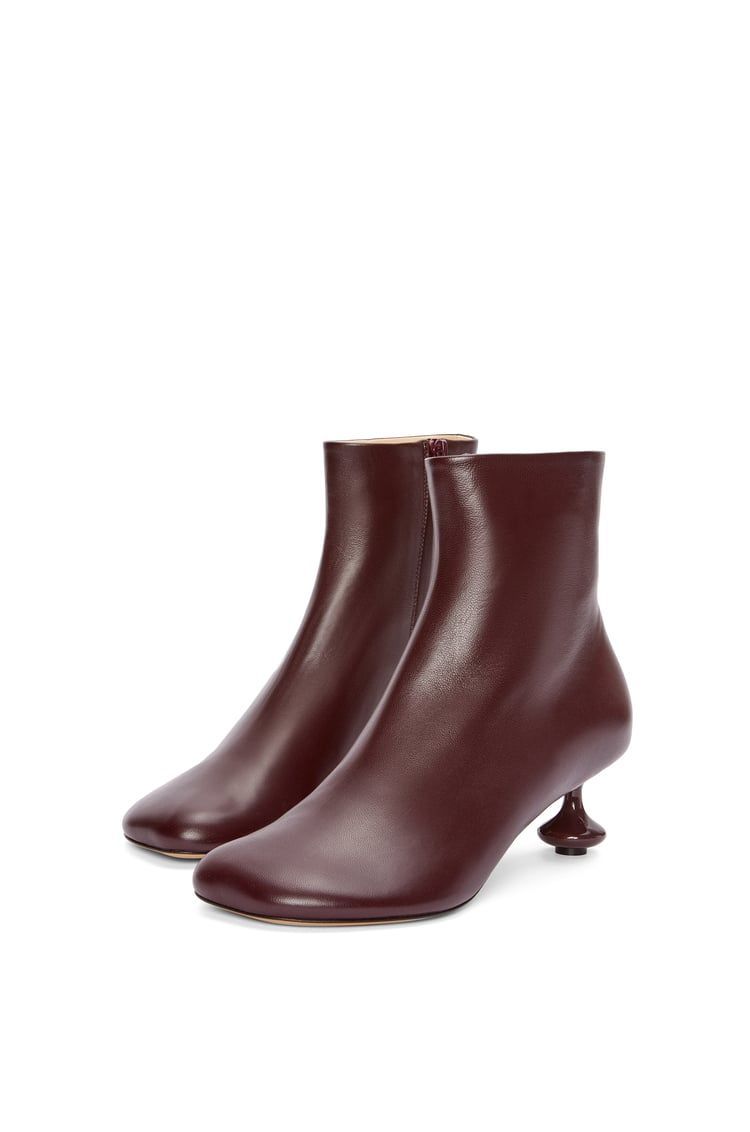 Toy ankle bootie in nappa lambskin