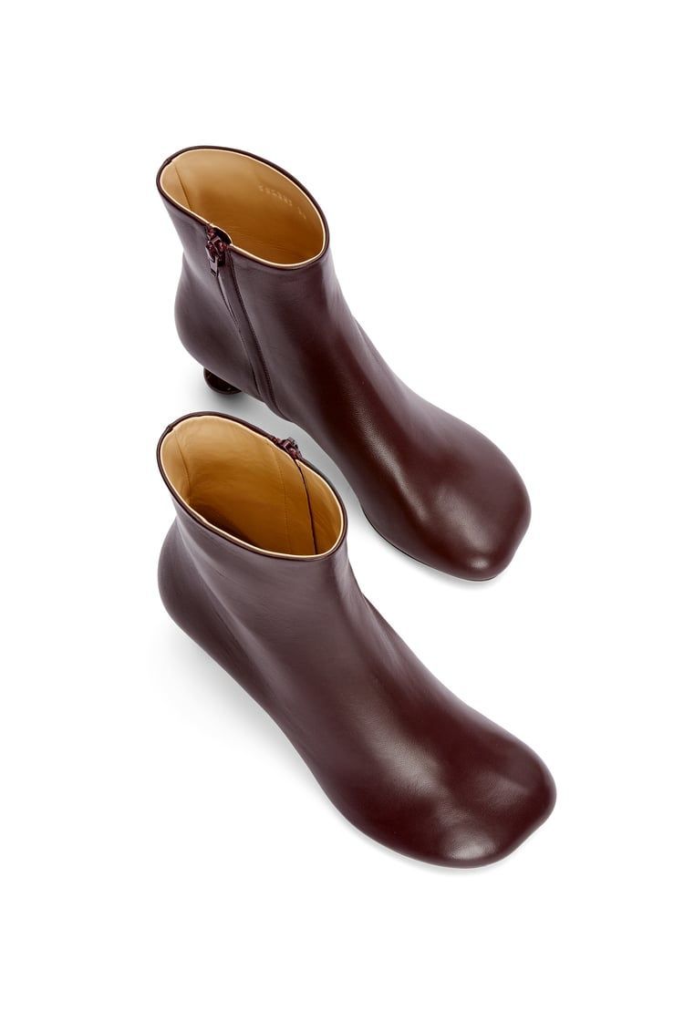 Toy ankle bootie in nappa lambskin