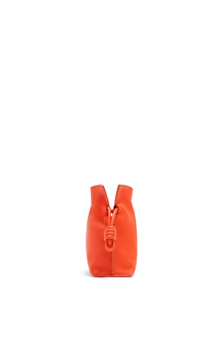 Mini Flamenco clutch in nappa calfskin
