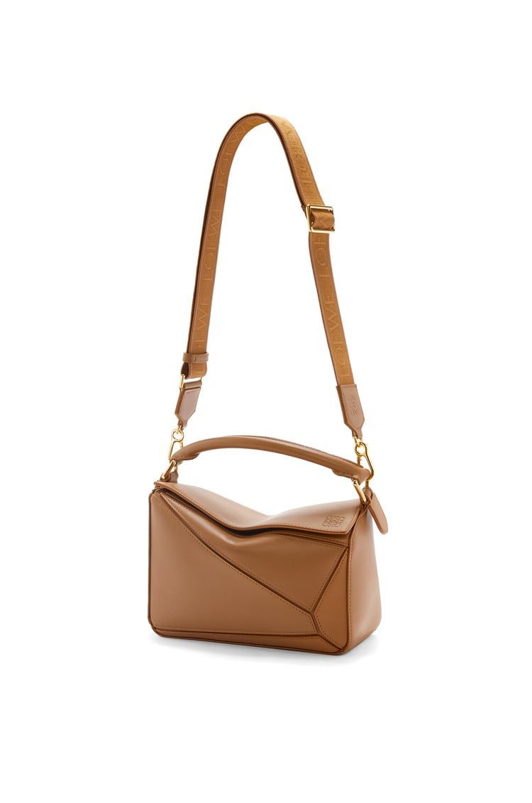 Small Puzzle bag in satin calfskin