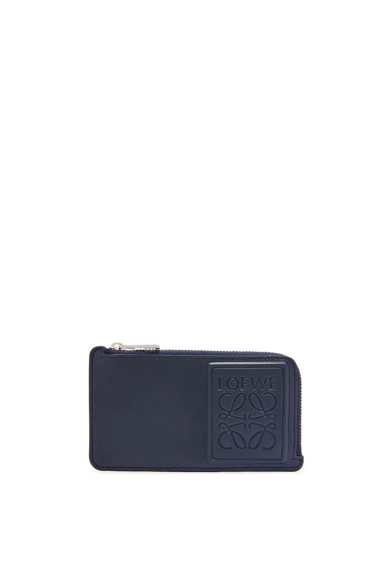 Coin cardholder in satin calfskin