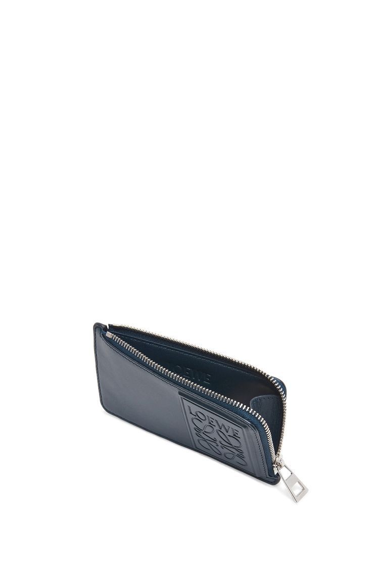 Coin cardholder in satin calfskin