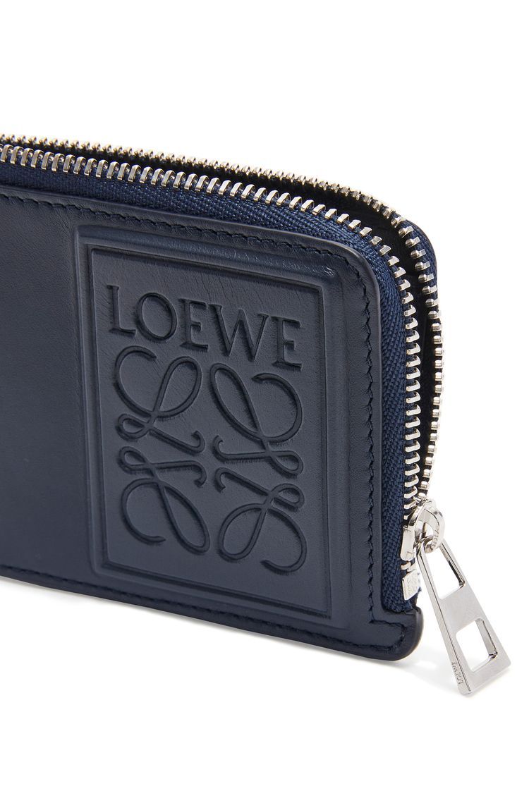 Coin cardholder in satin calfskin