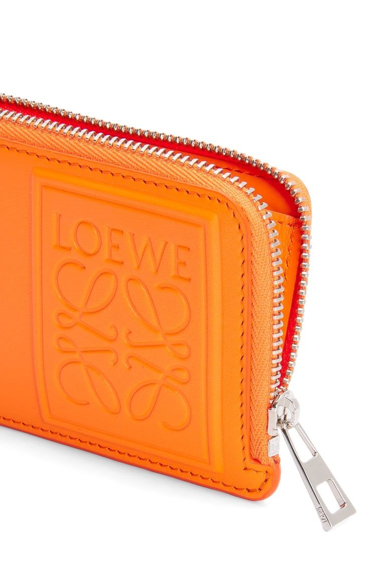 Coin cardholder in satin calfskin