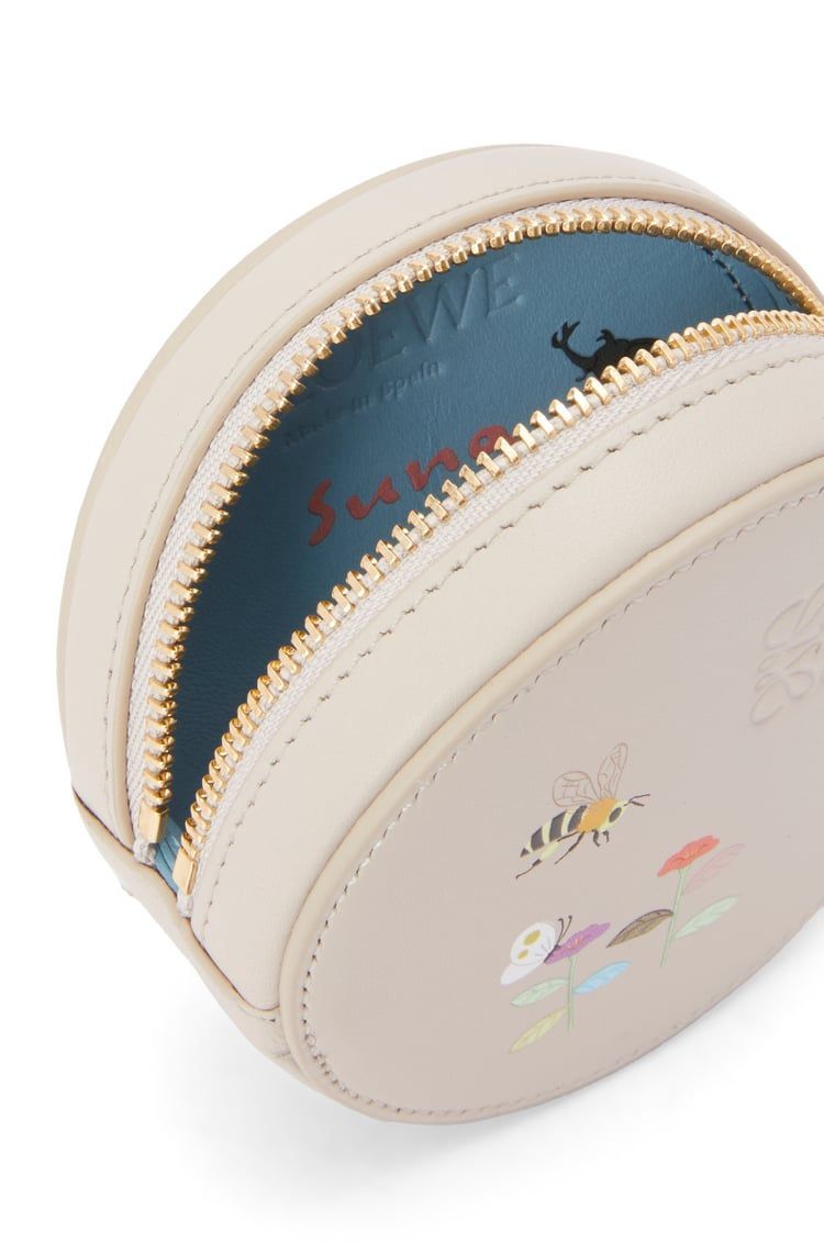 Insects cookie coincase in satin calfskin
